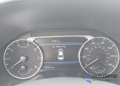 2025 Nissan Altima Sr Fwd from USA, damaged, VIN 1N4BL4CV7SN358559